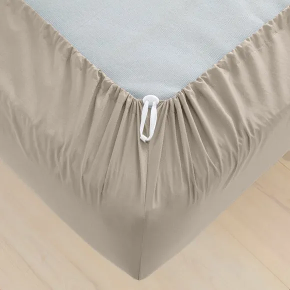 Pure Cotton Toggled Fitted Sheet 3