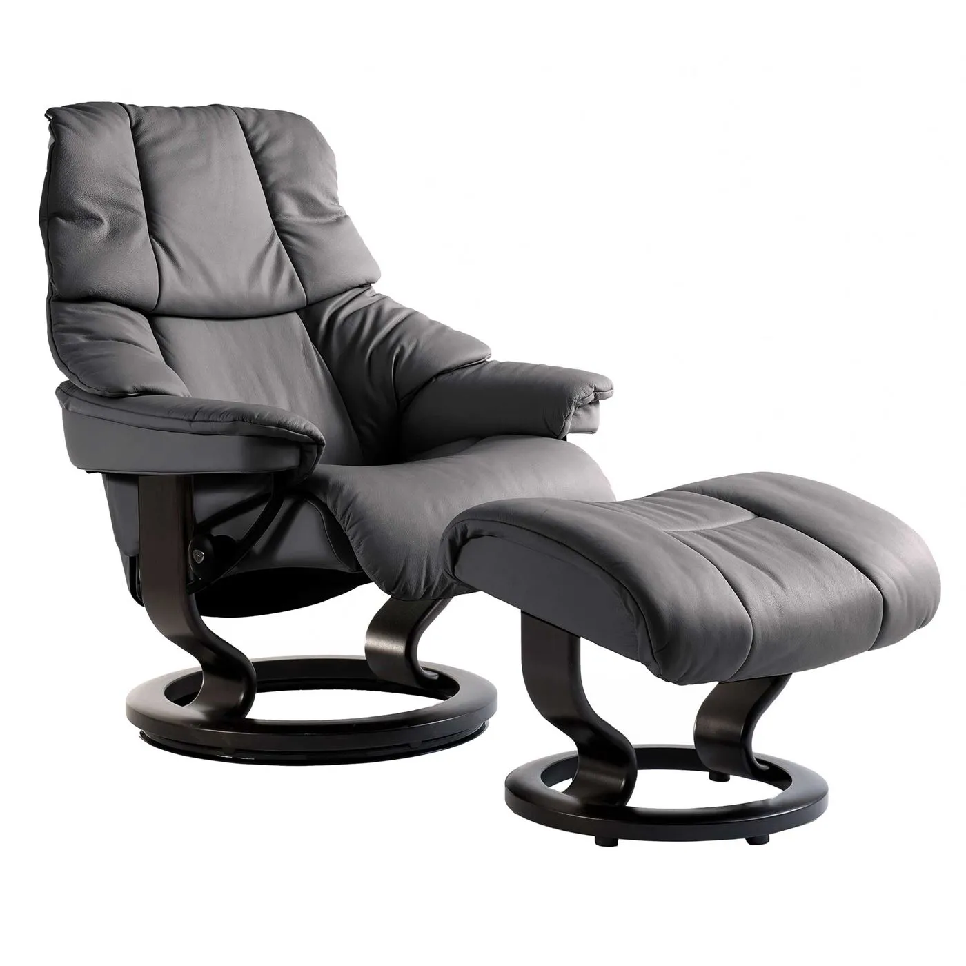 Stressless Reno Classic Chair & Stool, Choice of Leather