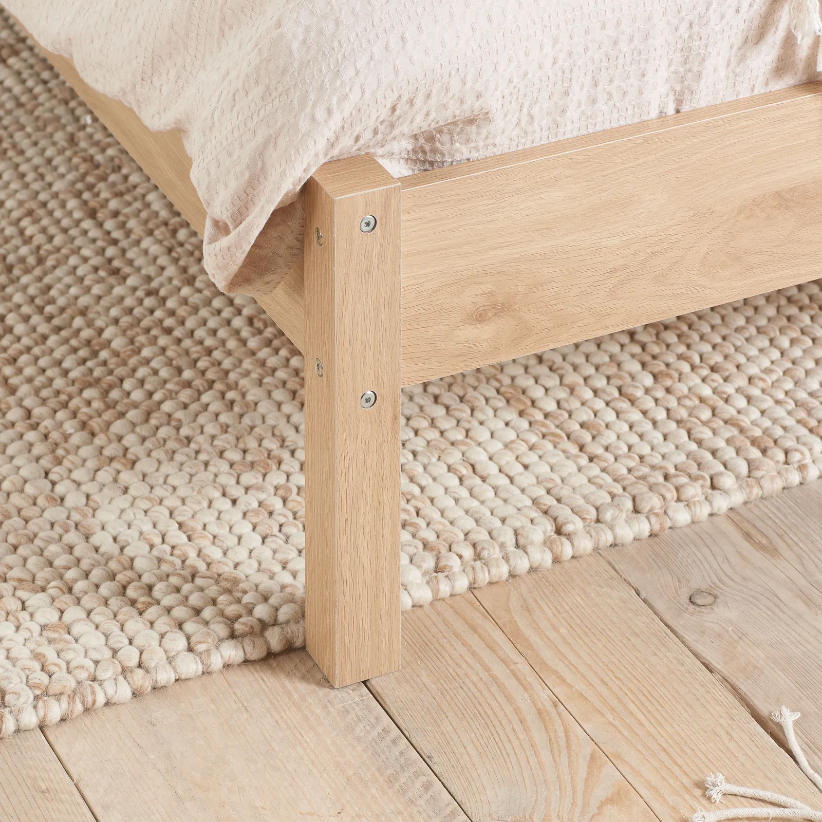 Birlea Rattan Bed Frame Croxley in Natural 4