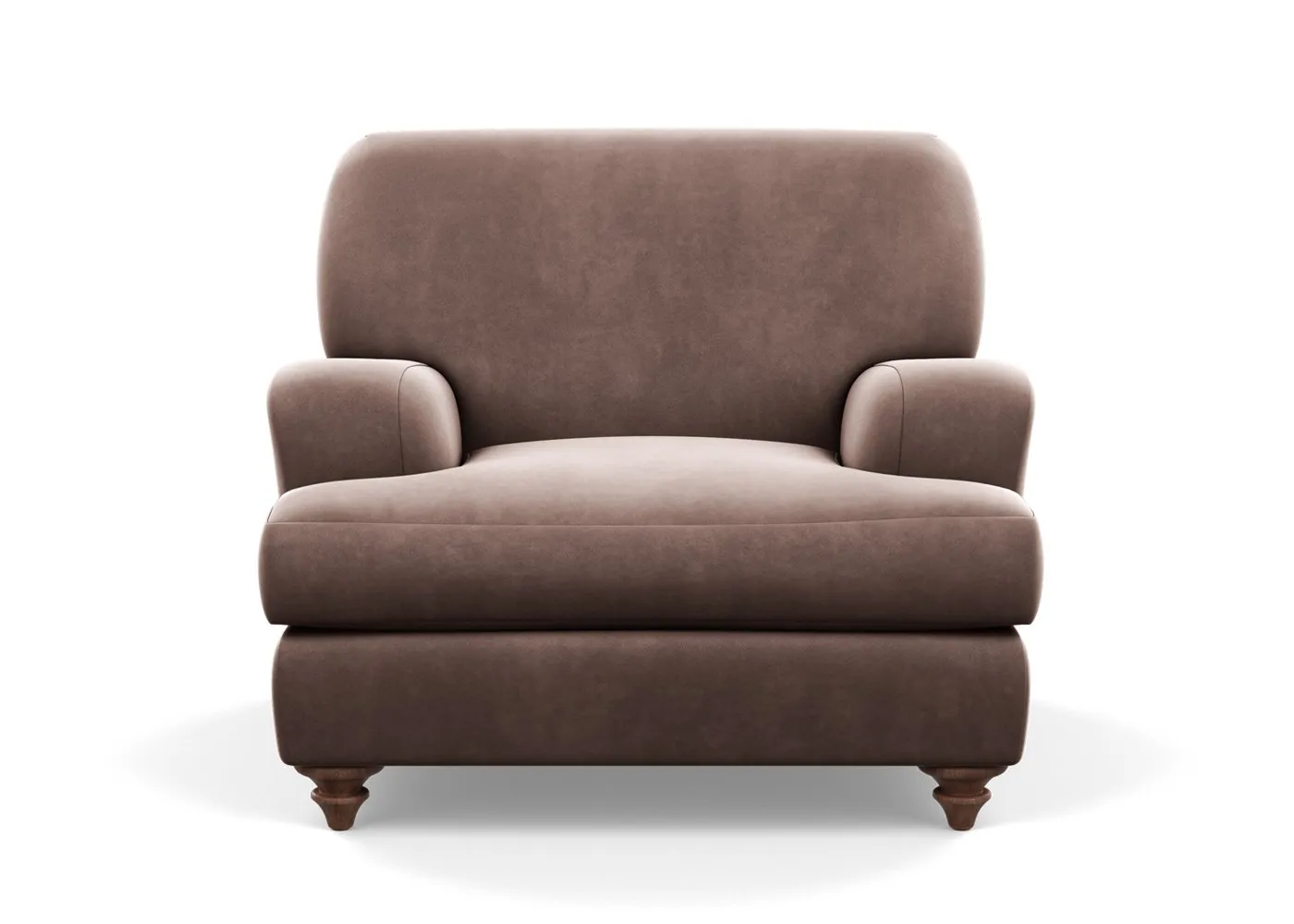 Heal's Hampstead Armchair Broad Weave Lagoon Black Feet