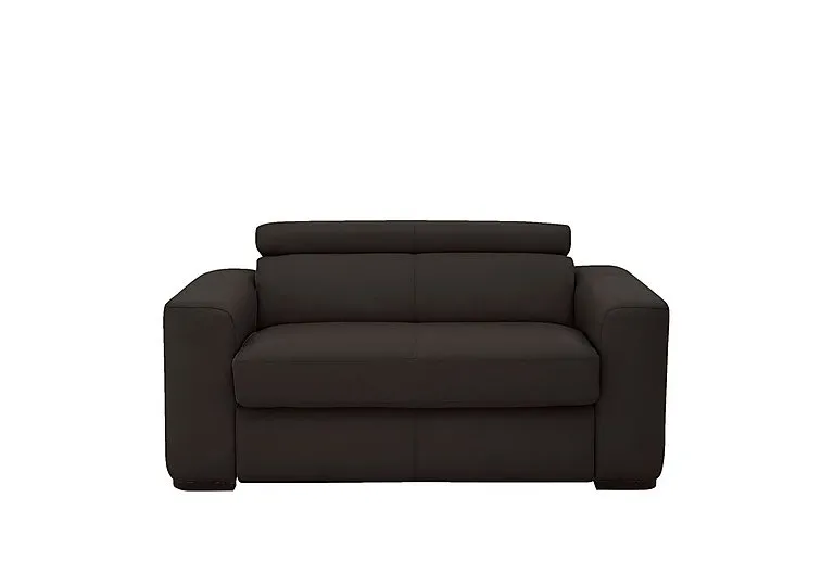 Infinity Large Leather Armchair - Dark Chocolate