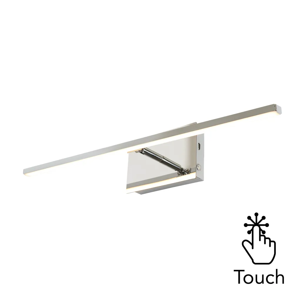 Dougie Rechargeable Picture Wall Light, Chrome 1