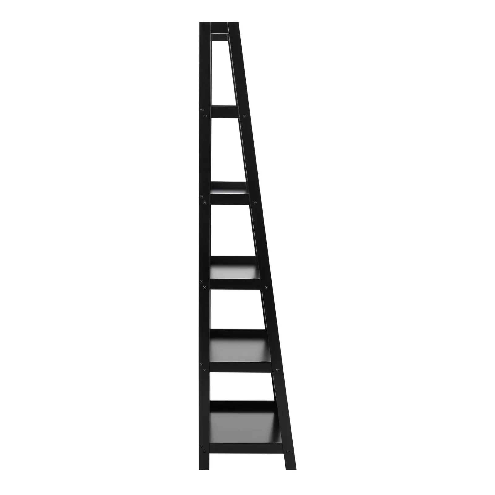 Furniture To Go Wally Bookcase with 5 Shelves in Black 3