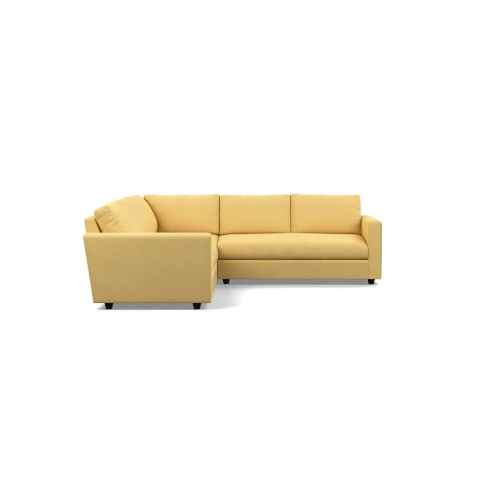 Heal's Nimbus II Large Corner Sofa Tejo Recycled Ochre