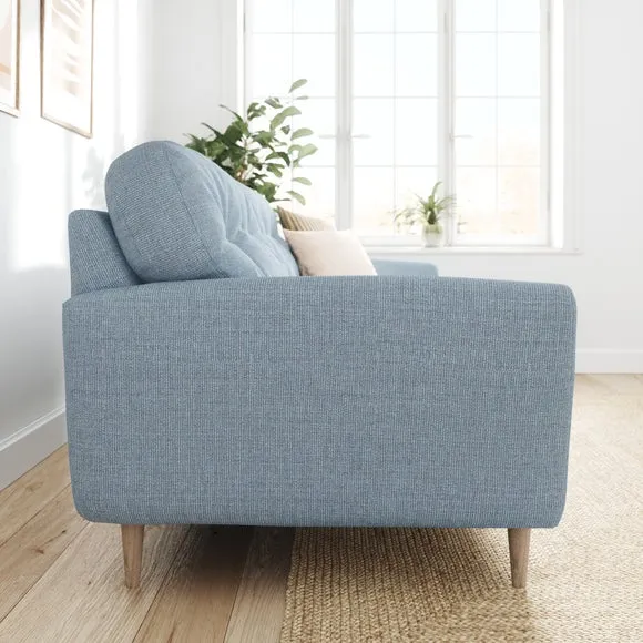 Sven Chunky Tonal Weave 4 Seater Sofa 2