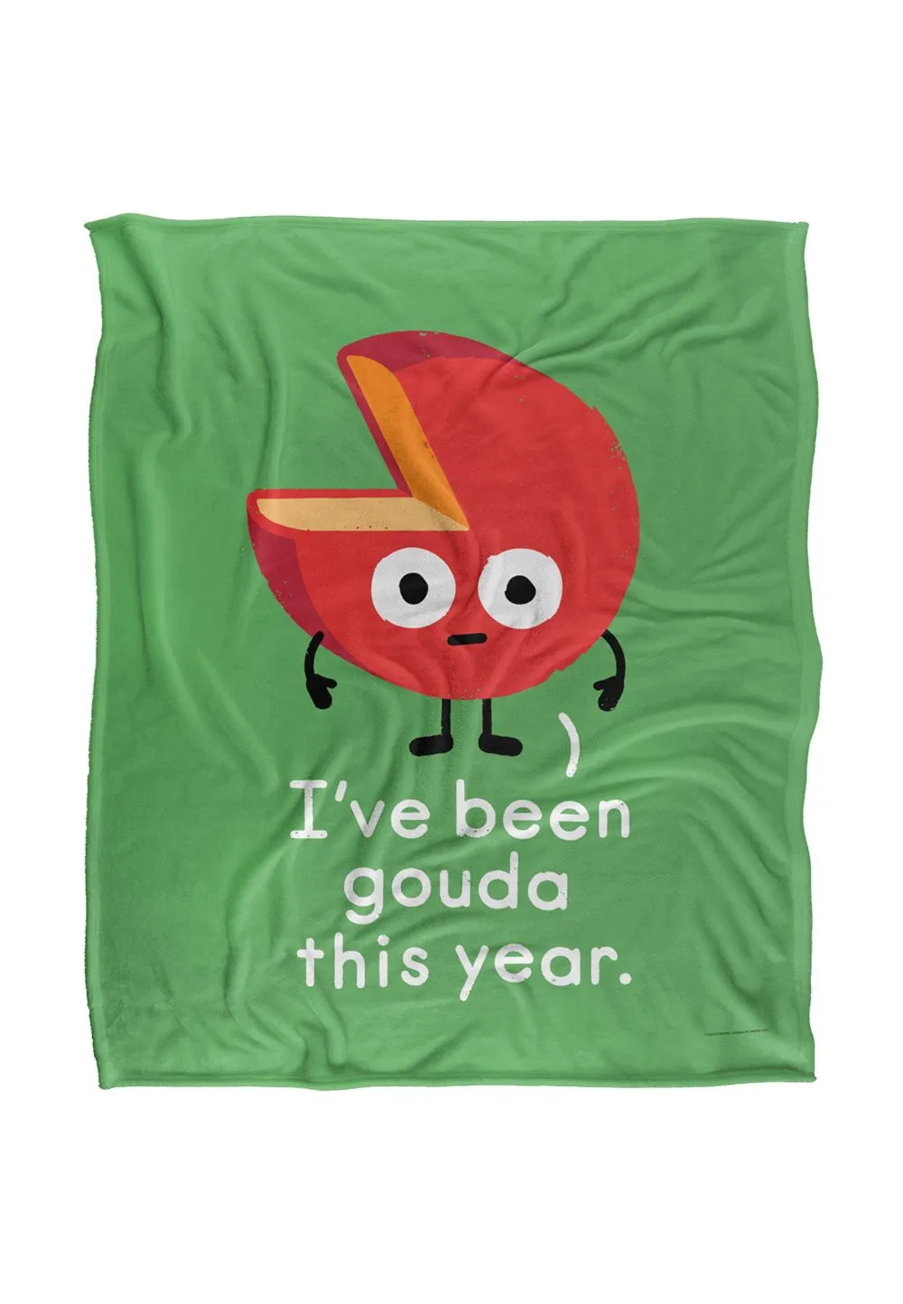 David Olenick Infactive Been Grate Silky Touch Super Soft Throw Blanket 152 X 127 cm in White