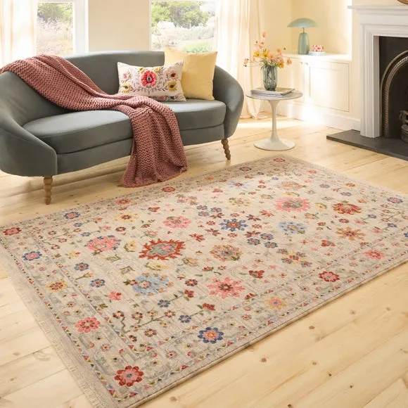 Think Rugs Suzani Rosette Rug 6