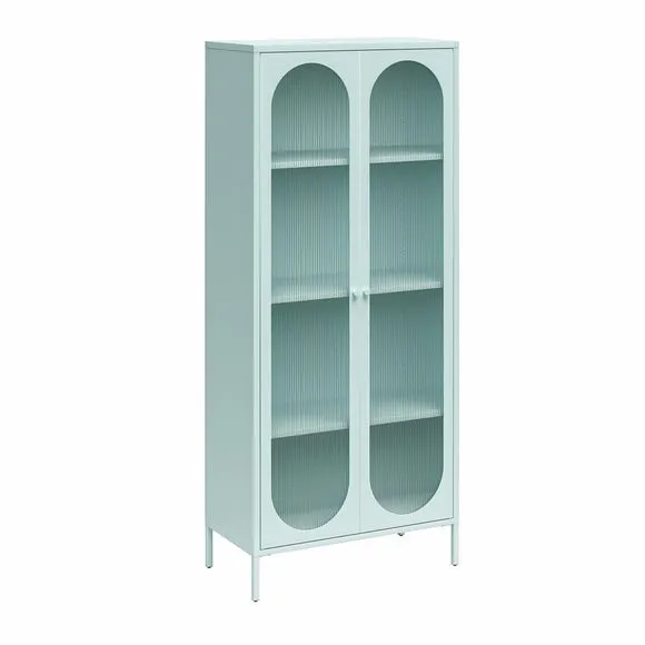 Luna Tall Fluted Sideboard, Glass 2