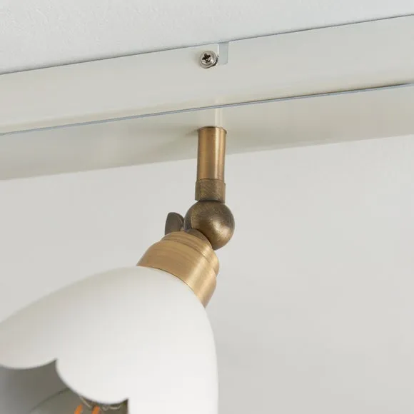 Remi Scalloped 4 Light Adjustable Spotlight Bar 3