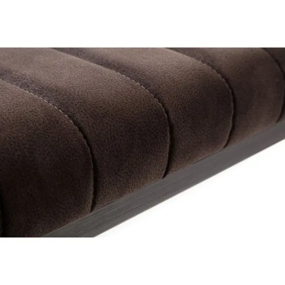 Brooklyn Dining Bench, Suede 6