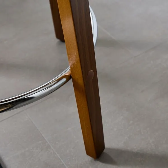 Remy Counter Height Bar Stool, Faux Leather 5