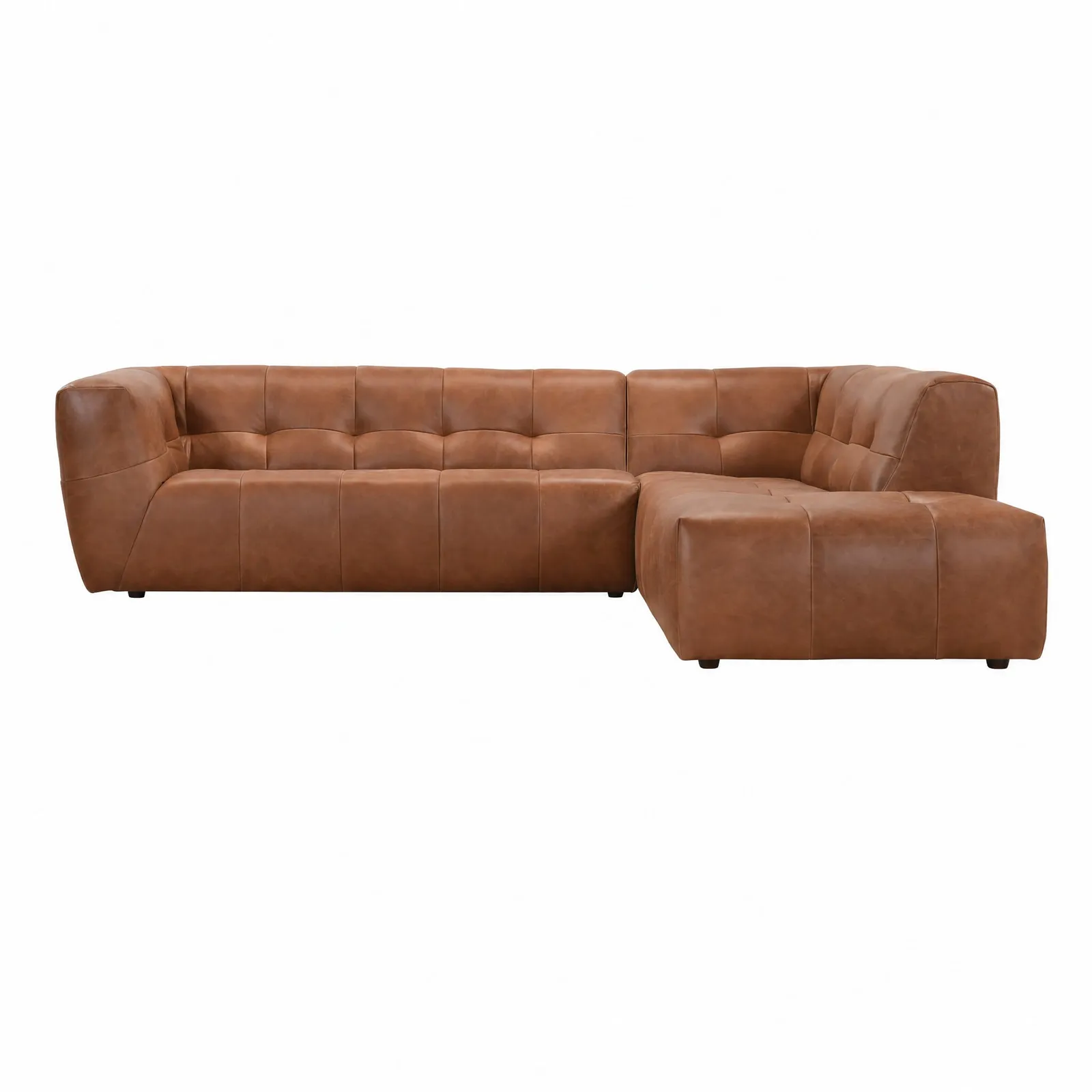 Atticus Corner Group Chaise Right Corner Sofa Leather | Barker & Stonehouse 3