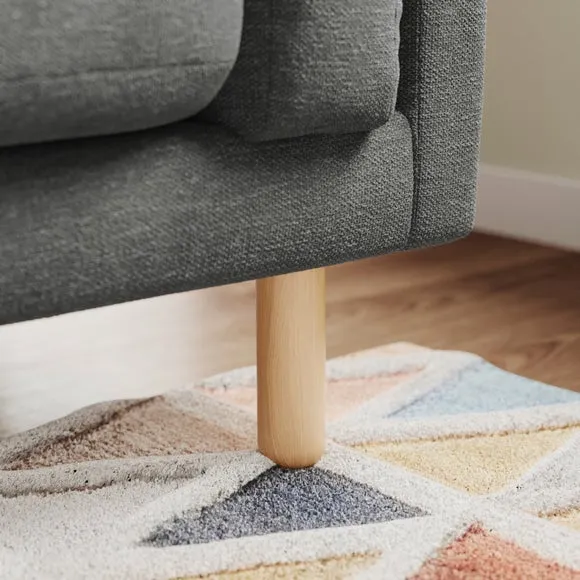 Newton Luxe Chenille 4 Seater Sofa 5