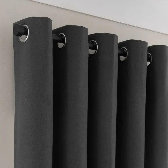 Luna Brushed Eyelet Curtains (Blackout Available) 1