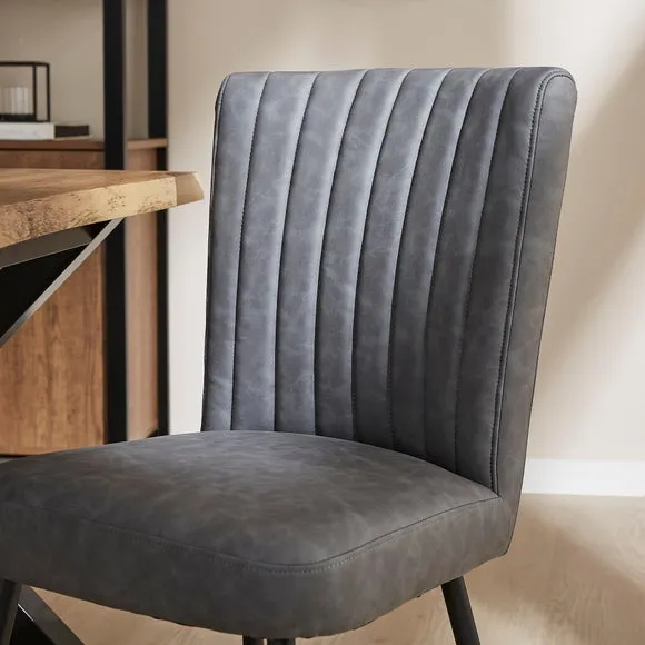 Taylor Dining Chair, Faux Leather 2