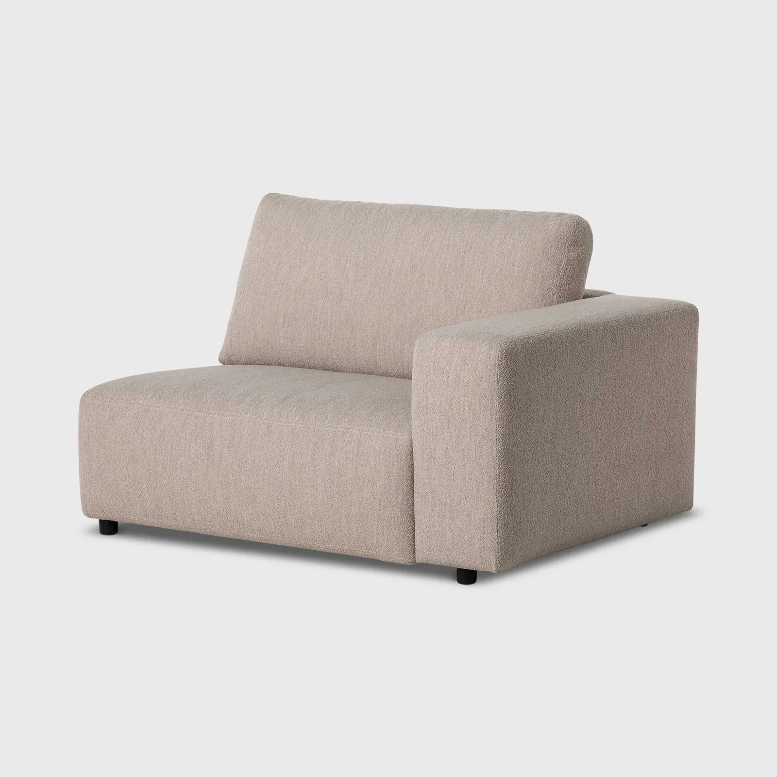 Adessa 1.5 Seater Medium With Armrest Right Modular Sofa Fabric | Barker & Stonehouse