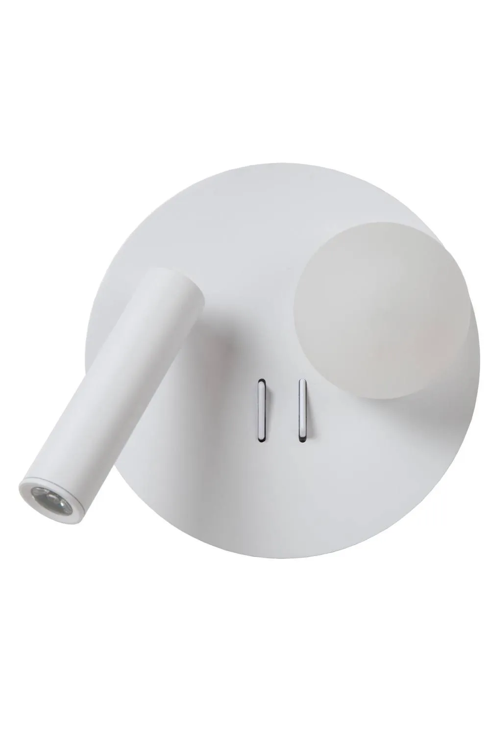 Netlighting Lucide MATIZ Bedside lamp LED 1x3 7W 3000K USB charging point White 2