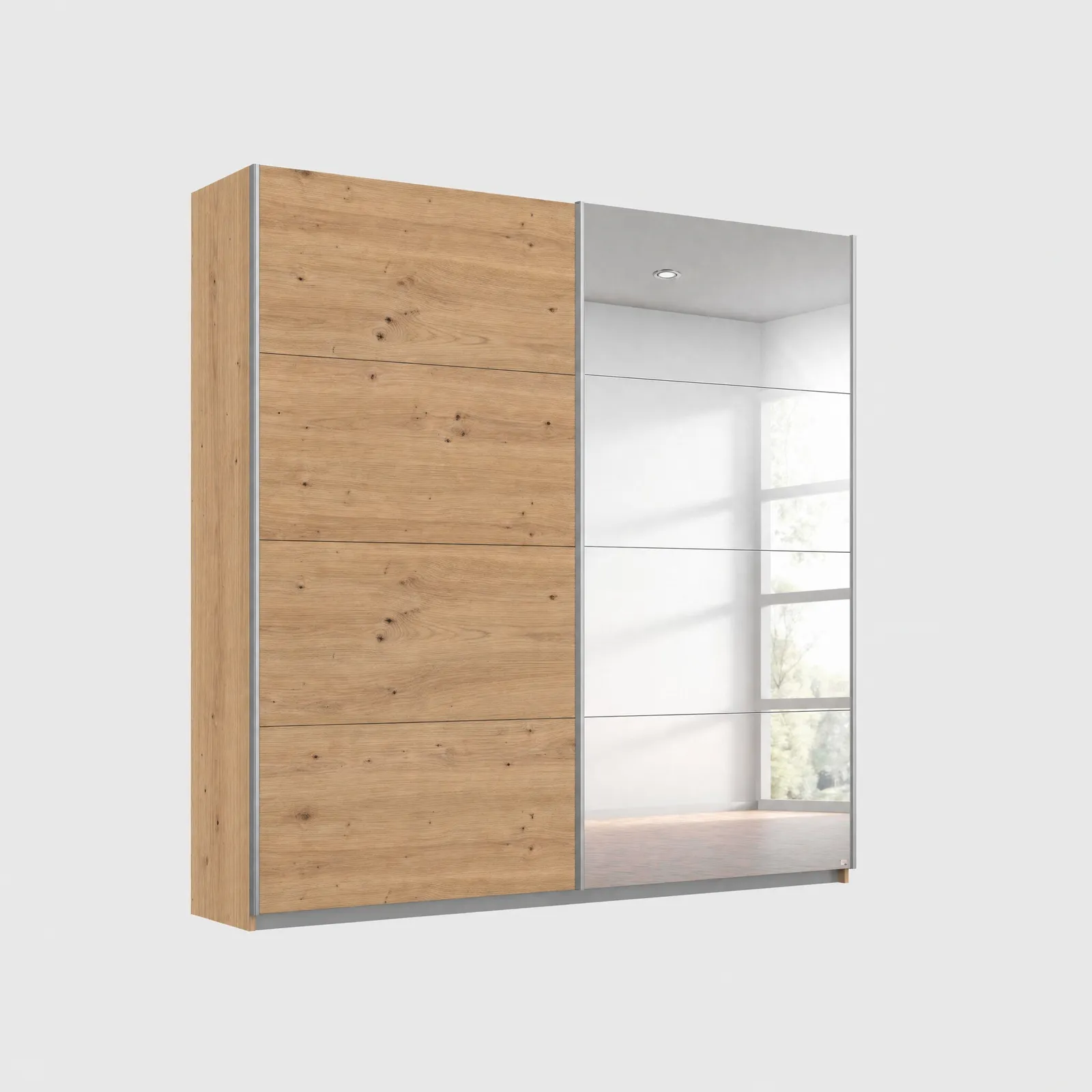 Marais 2 Door Sliding W181Cm 1 Mirror Dr Ward Wood | Barker & Stonehouse