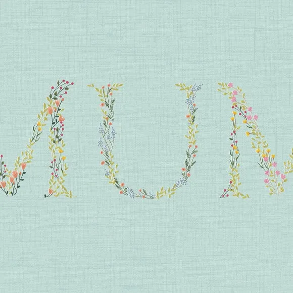 Mum Floral Rectangle Cushion 2