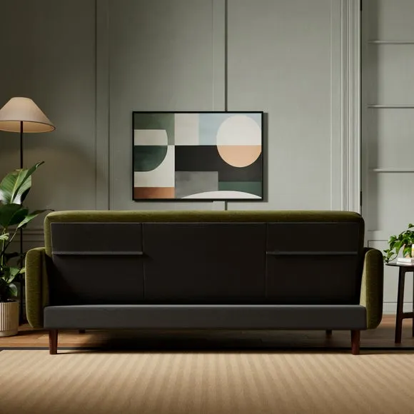 Margot Chenille Clic Clac Storage Sofa Bed 4