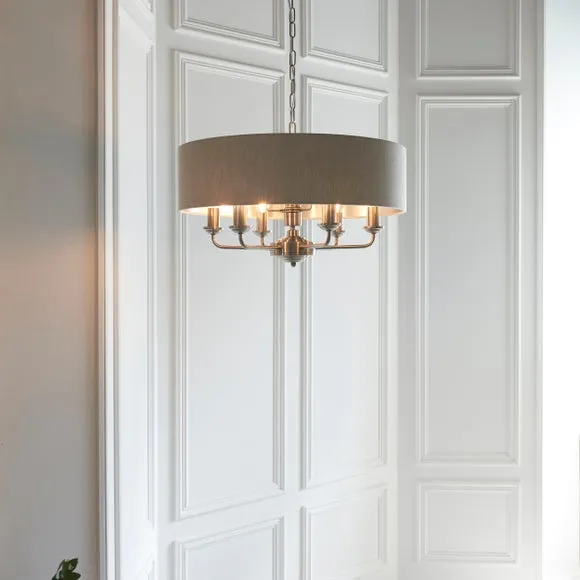 Return - Vogue Sandringham Mid Century 6 Light Adjustable Pendant Light 3
