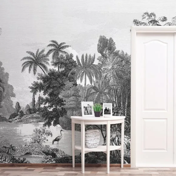 Vintage Tropical Wall Mural 1