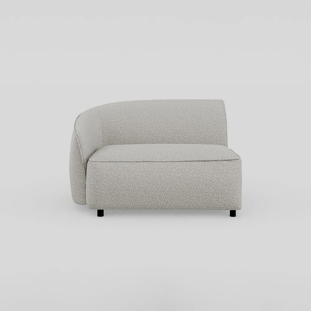 Heal's Aurelie Corner Module LHF Chunky Boucle Ecru