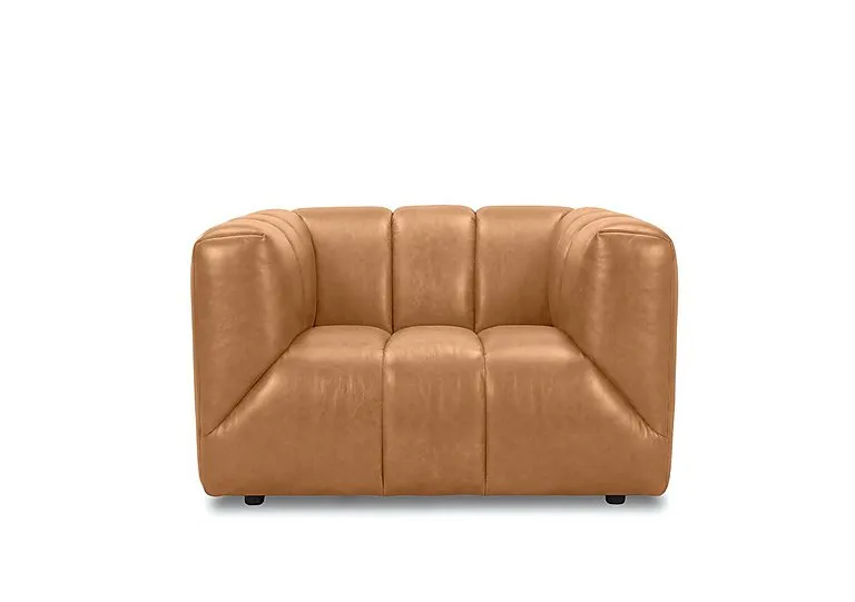 Henna Leather Armchair - Sofas and Armchairs