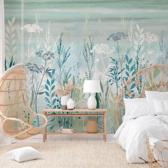 Meadow Grasses Wall Mural 1