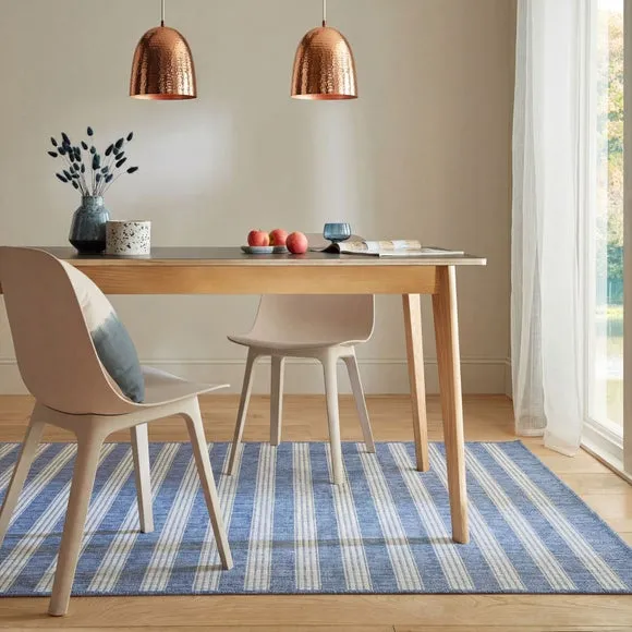Striped Indoor Outdoor Rug 6
