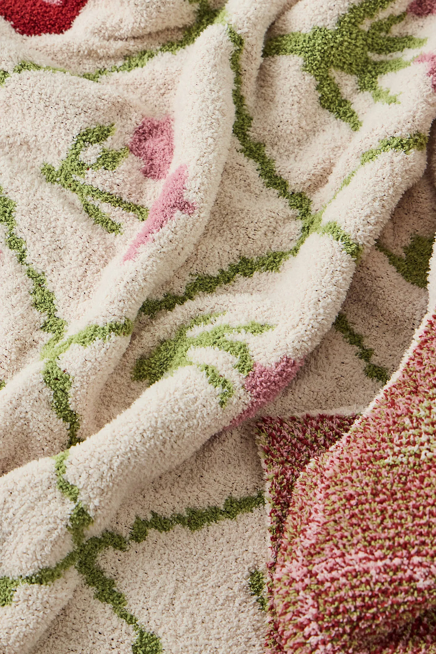 Wildflower Cloud Throw - Pink ALL 2