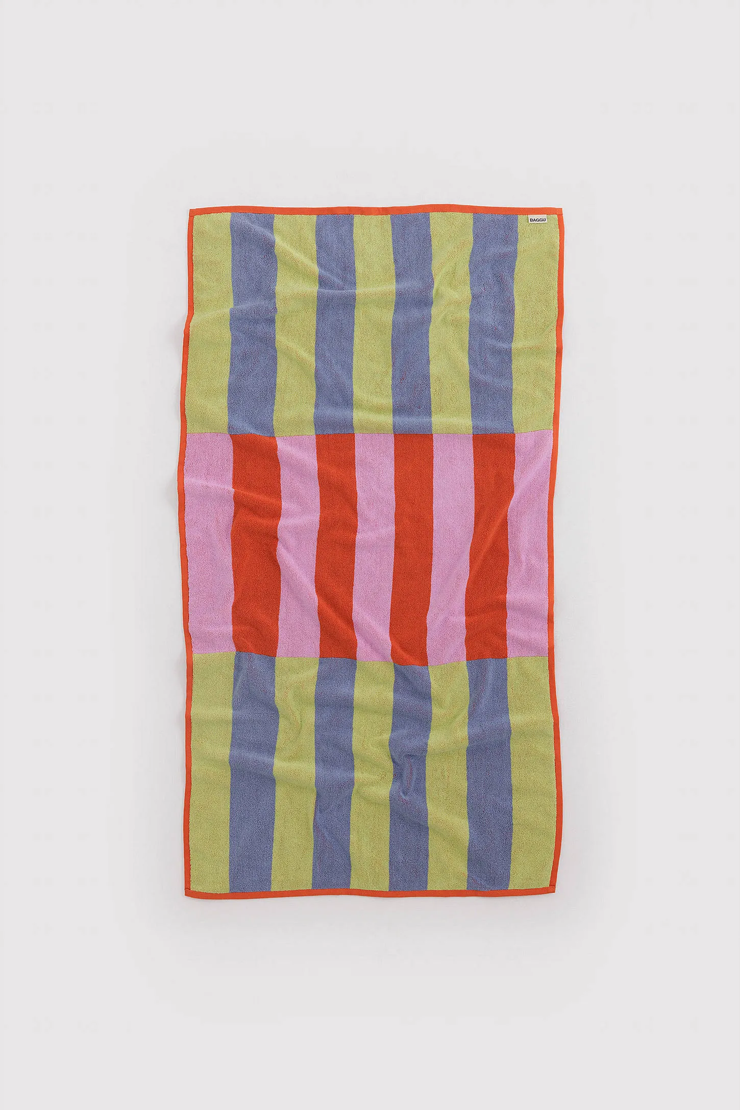 BAGGU Pool Striped Bath Towel ALL 3