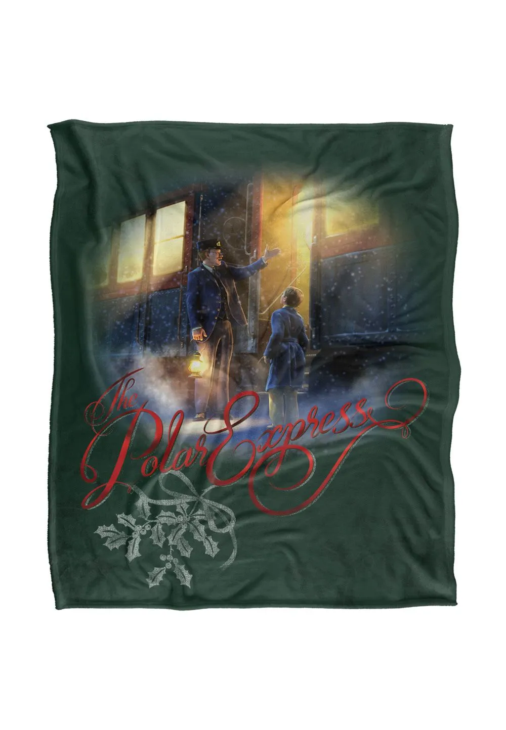 Warner Brothers Polar Express Silky Touch Super Soft Throw Blanket 152x127cm in White