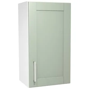 Wickes Ohio Reed Green Shaker Wall Unit - 400mm