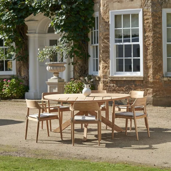 Pacific Lifestyle Reuleaux Salita Outdoor 6 Seater Dining Set
