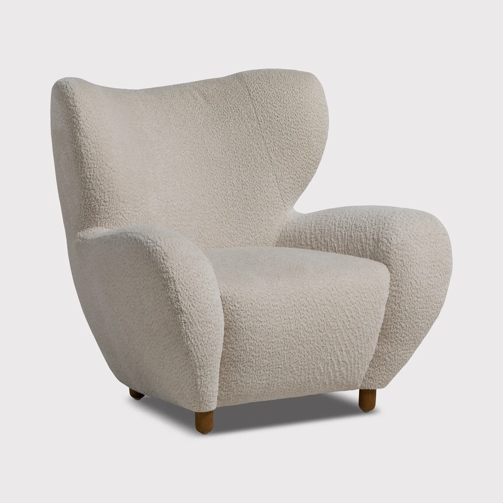 Leopold Loungechair, Neutral Fabric | Barker & Stonehouse