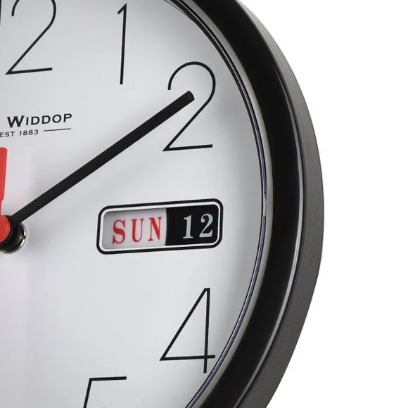 Hometime Day & Date Wall Clock 2