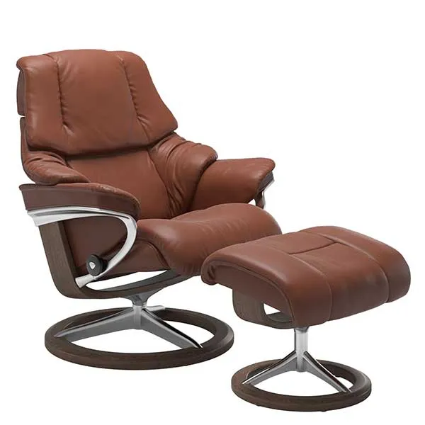 Stressless Reno Signature Chair  Stool Noblesse  - Barker & Stonehouse