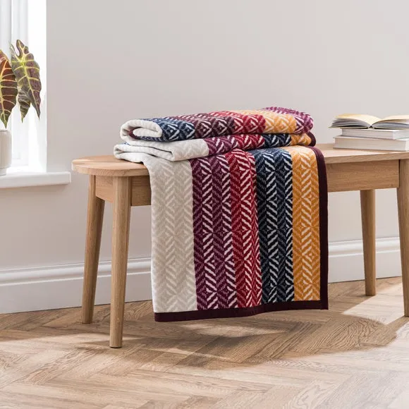 Herringbone Throw Blanket 1