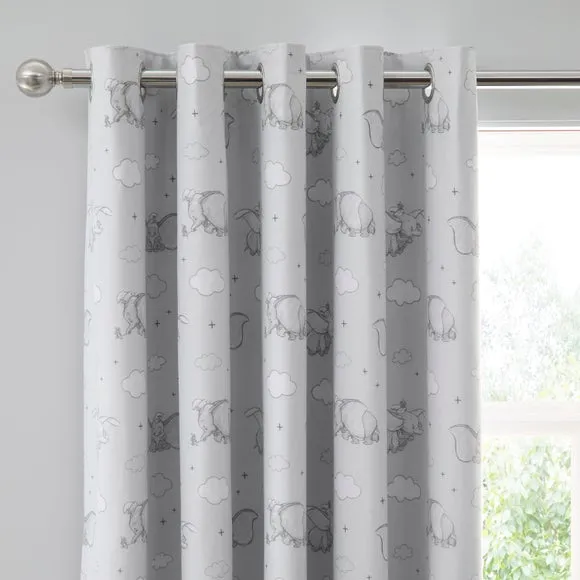 Disney Dumbo Dreamland Eyelet Curtains