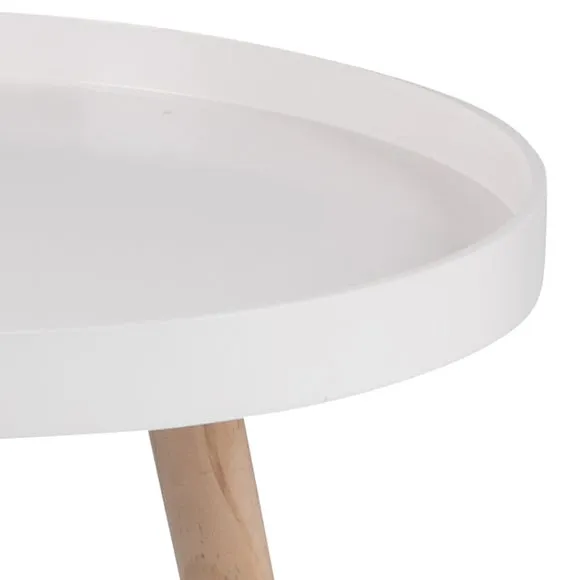 Pacific Halston Large Side Table, Natural Pine Wood 3