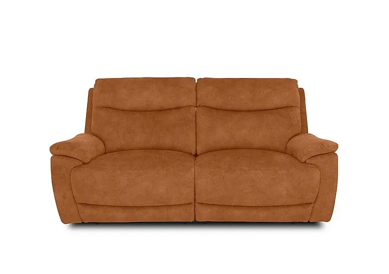 Sloane 3 Seater Fabric Sofa - Dexter Pumpkin
