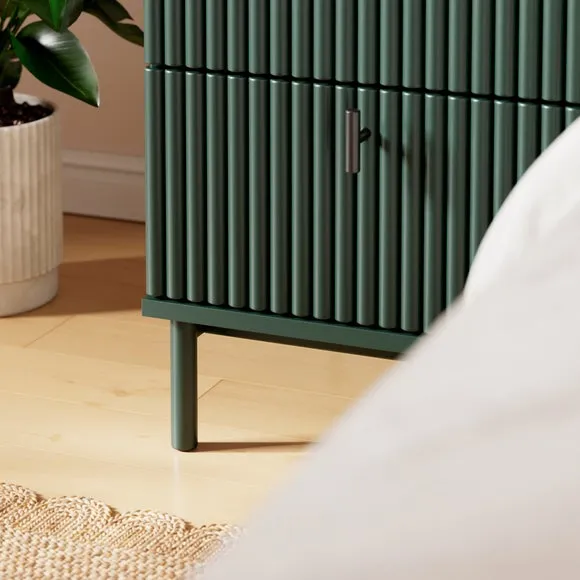 Elsie 2 Drawer Bedside Table 5