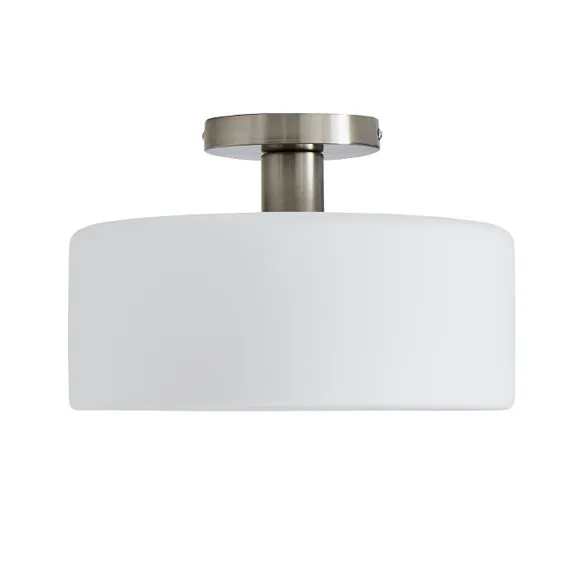 Amelie Opal Glass Flush Ceiling Light 5