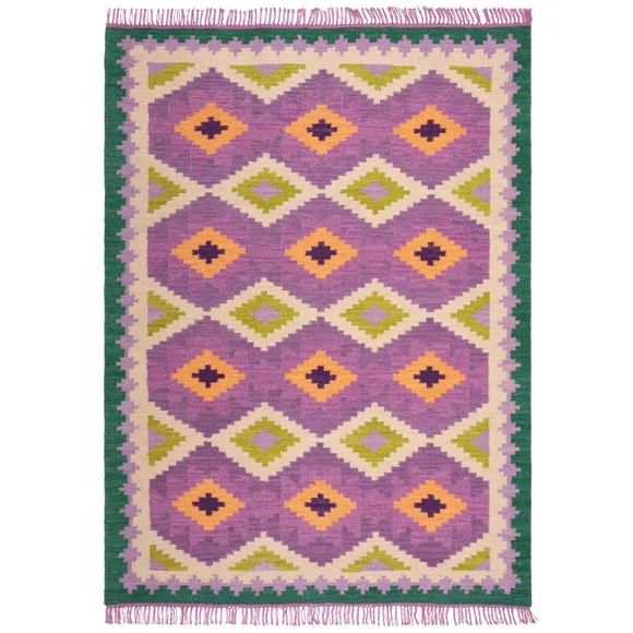 Sophie Robinson Candy Kilim Wool Rug 6
