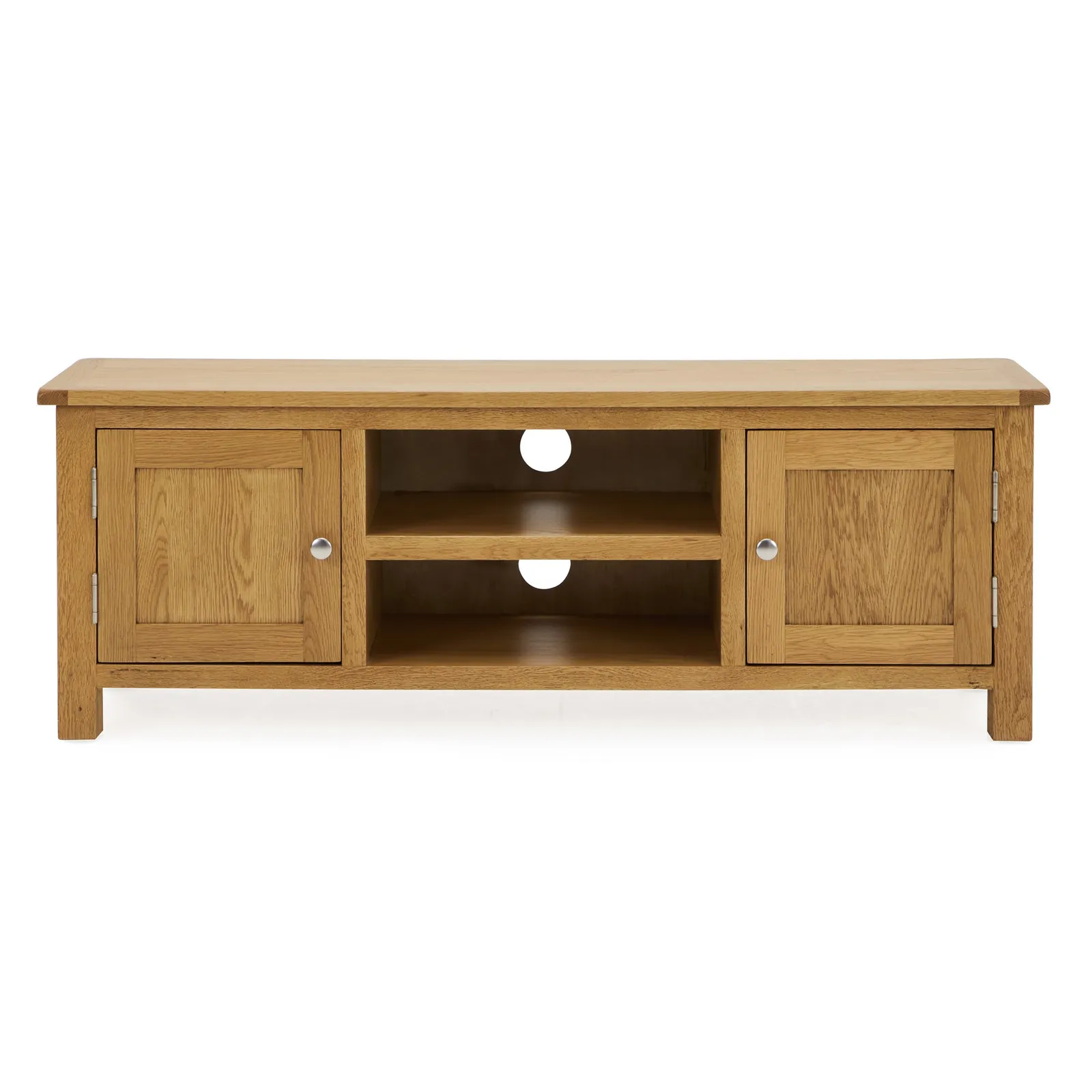 Bromley Wide TV Unit Oak Brown