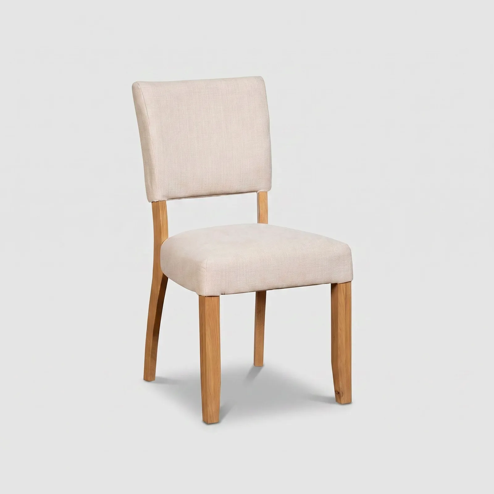 Witney Fully Upholstered Dining Chair 48X60X93Cm, Neutral Fabric | Barker & Stonehouse 3