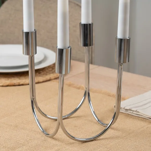Chandelier Style Multi Arm Candlestick Holder 2
