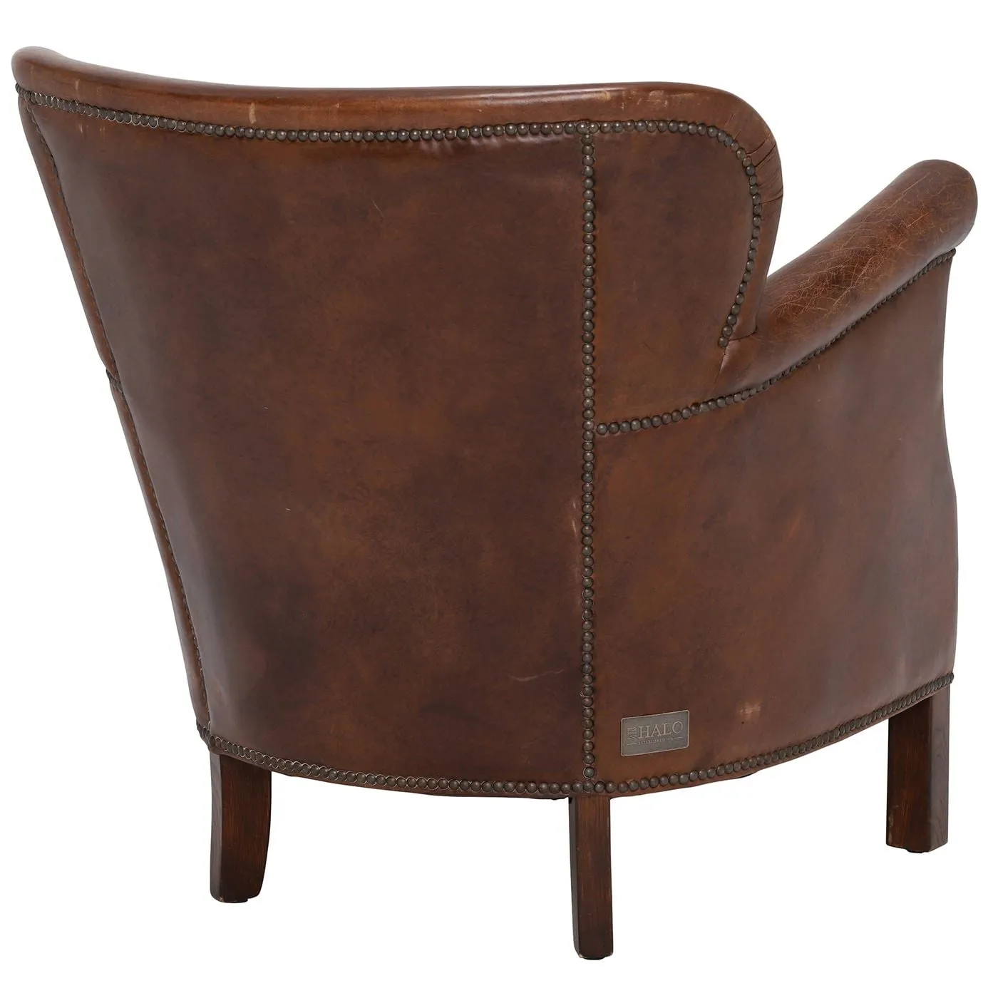 Cavendish Armchair, Brown Leather | Barker & Stonehouse 6