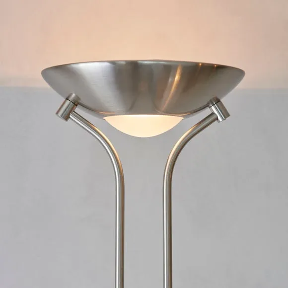 Return - Vogue Rome Mother & Child Floor Lamp, Nickel 2